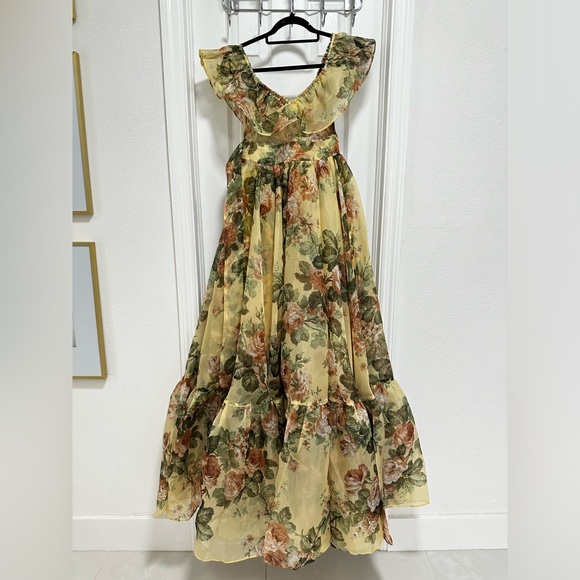 Selkie The Romance Novel Dress in Butter Rose - Picture 7 of 11